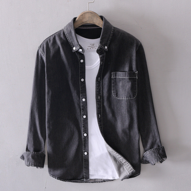 Lioren Cotton Denim Shirt
