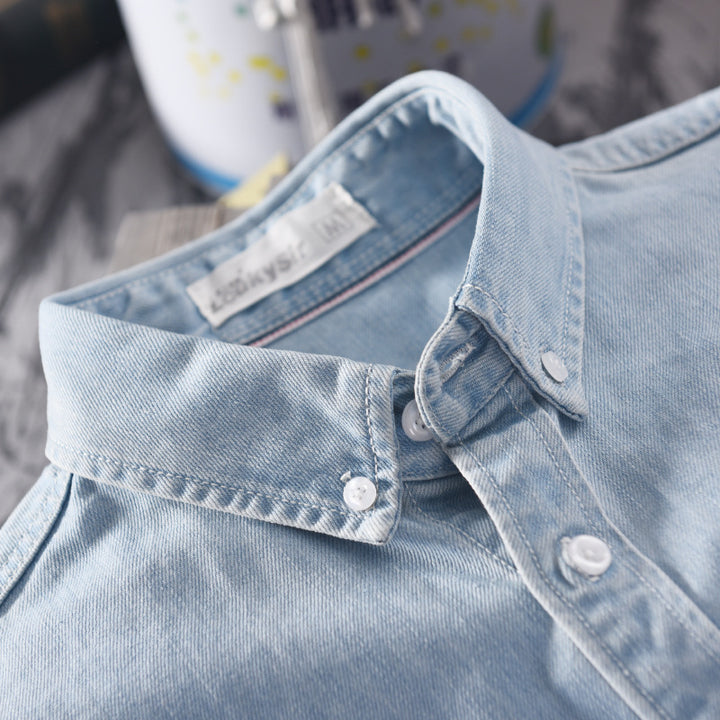 Lioren Cotton Denim Shirt