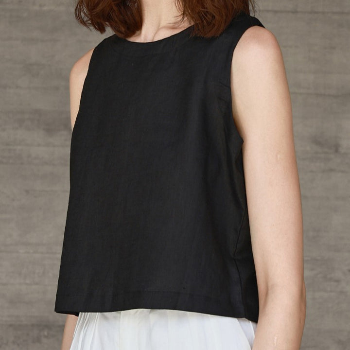 Evrell Linen Vest