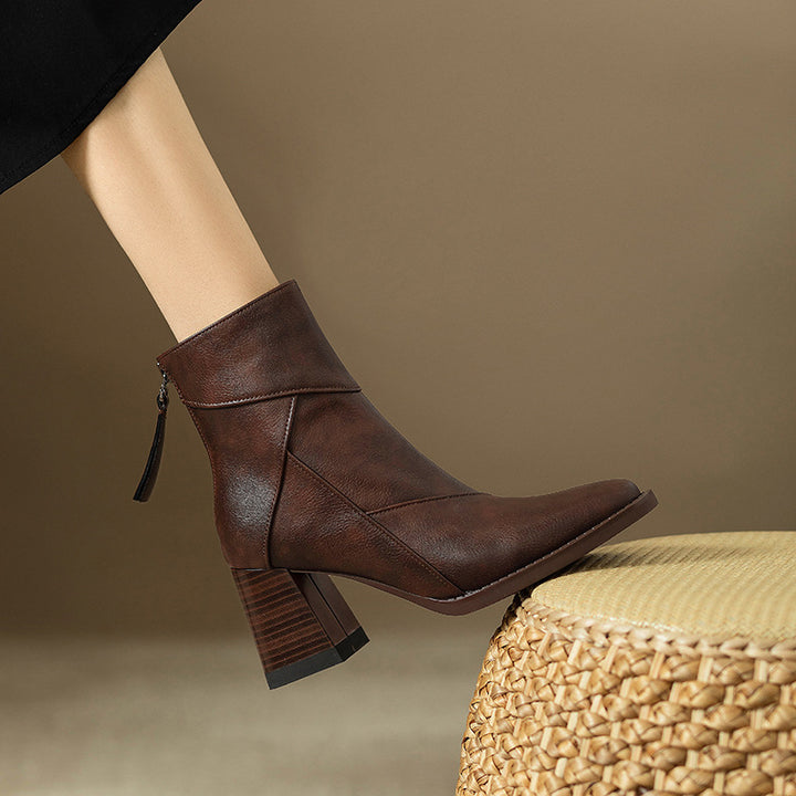 Erisen Block Heel Boots