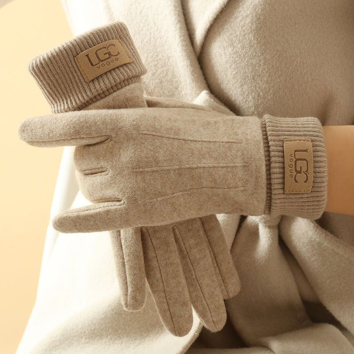 Velin Cashmere-Touch Winter Gloves