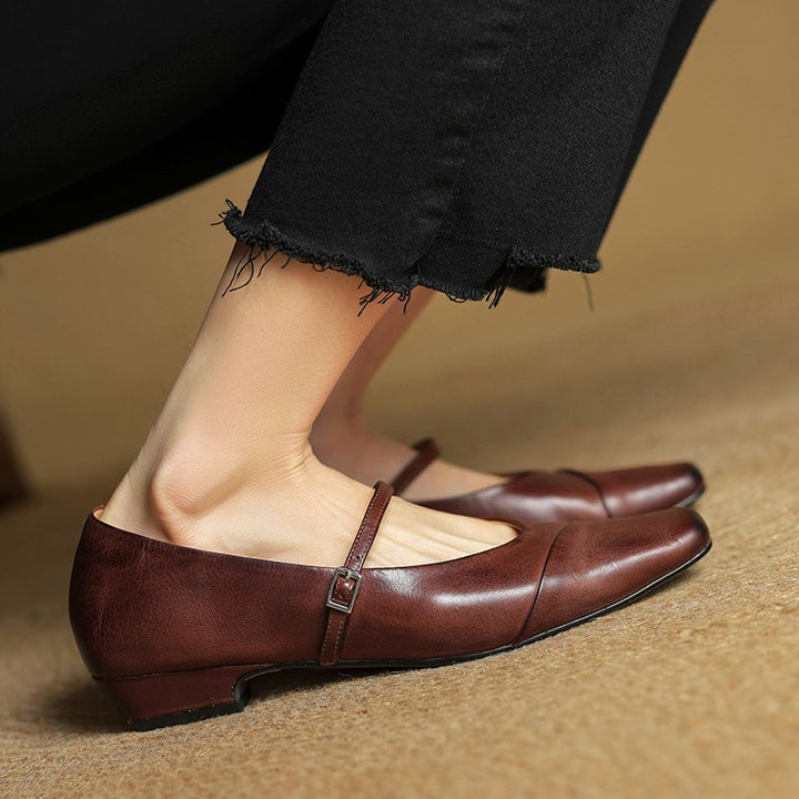 Aurette Leather Pumps