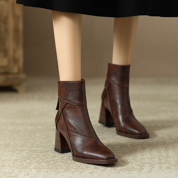 Erisen Block Heel Boots