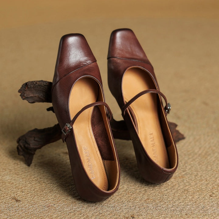 Aurette Leather Pumps