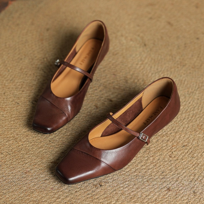 Aurette Leather Pumps