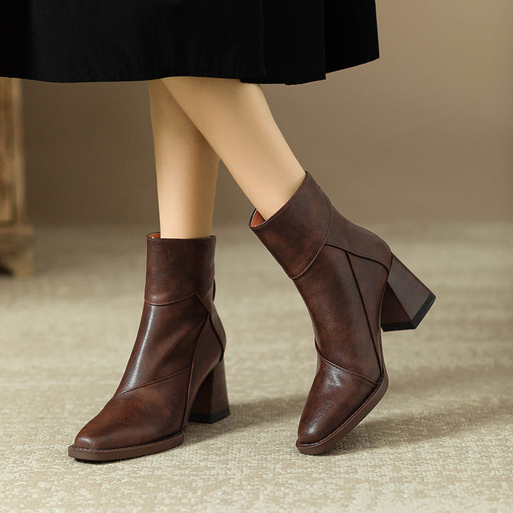 Erisen Block Heel Boots