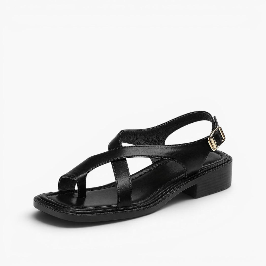 Arlisse Cross-Strap Sandals