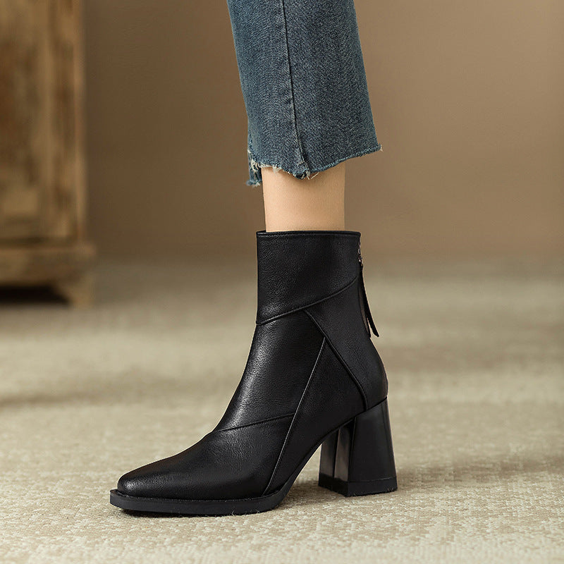 Erisen Block Heel Boots