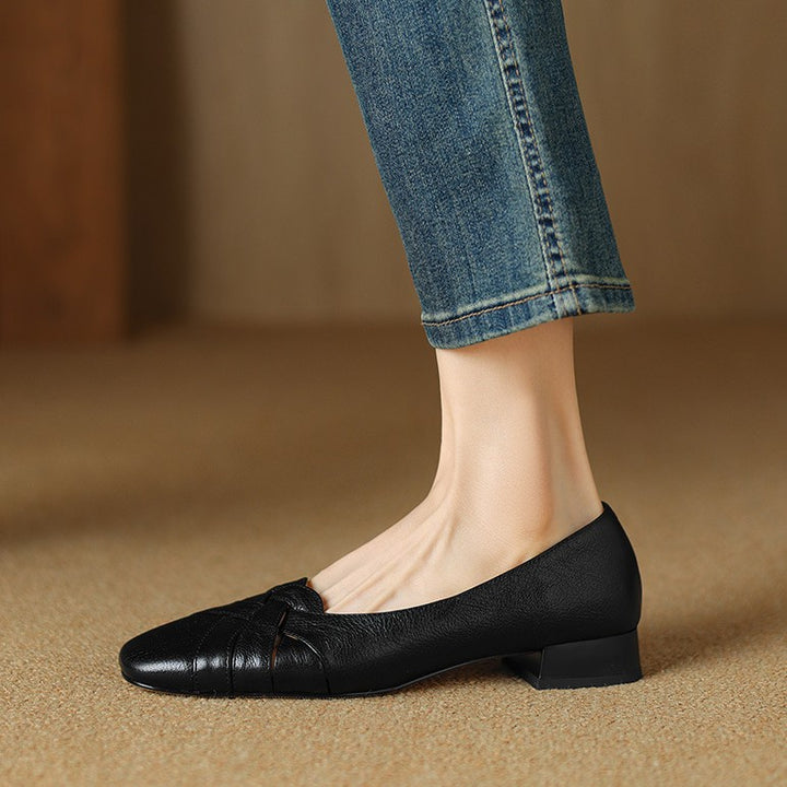 Eloura Woven Leather Flats