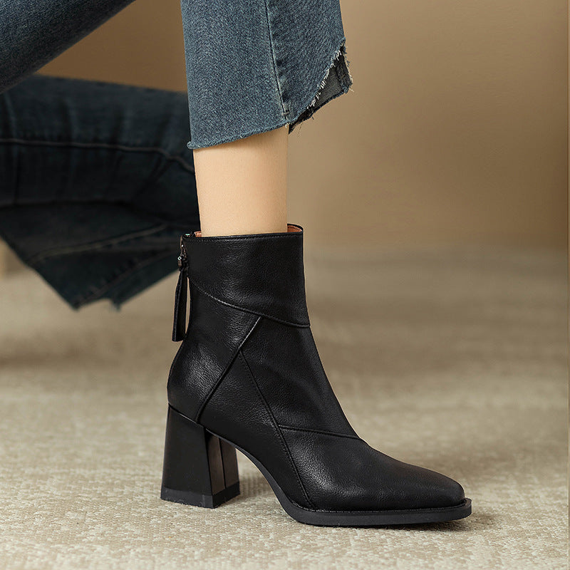 Erisen Block Heel Boots