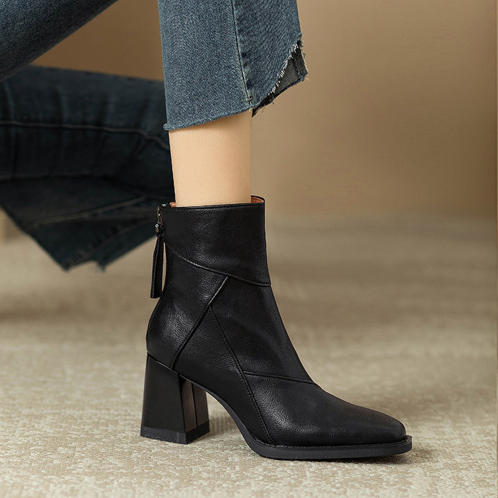 Erisen Block Heel Boots