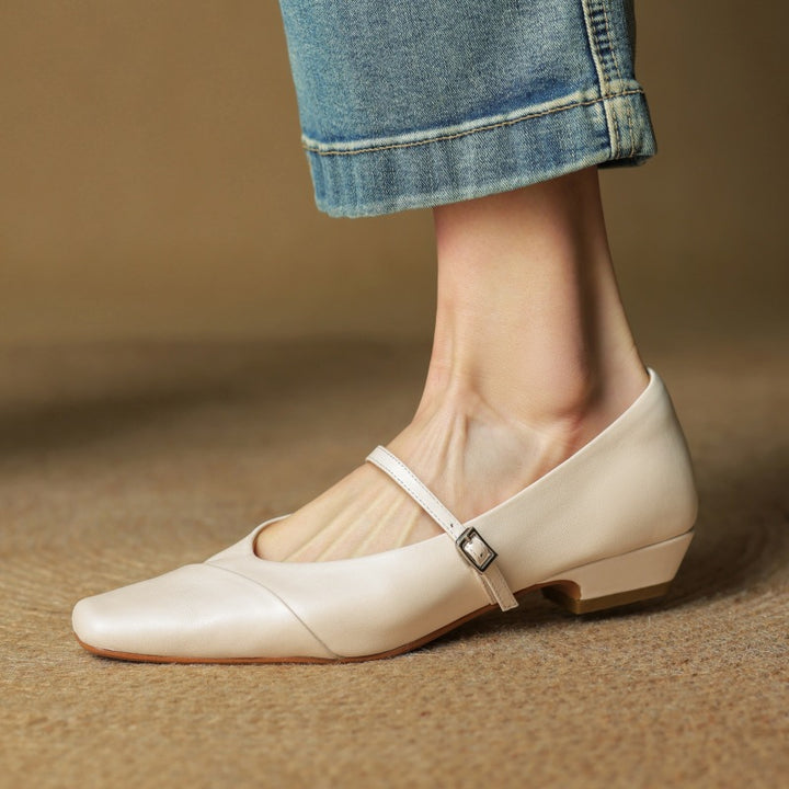 Aurette Leather Pumps