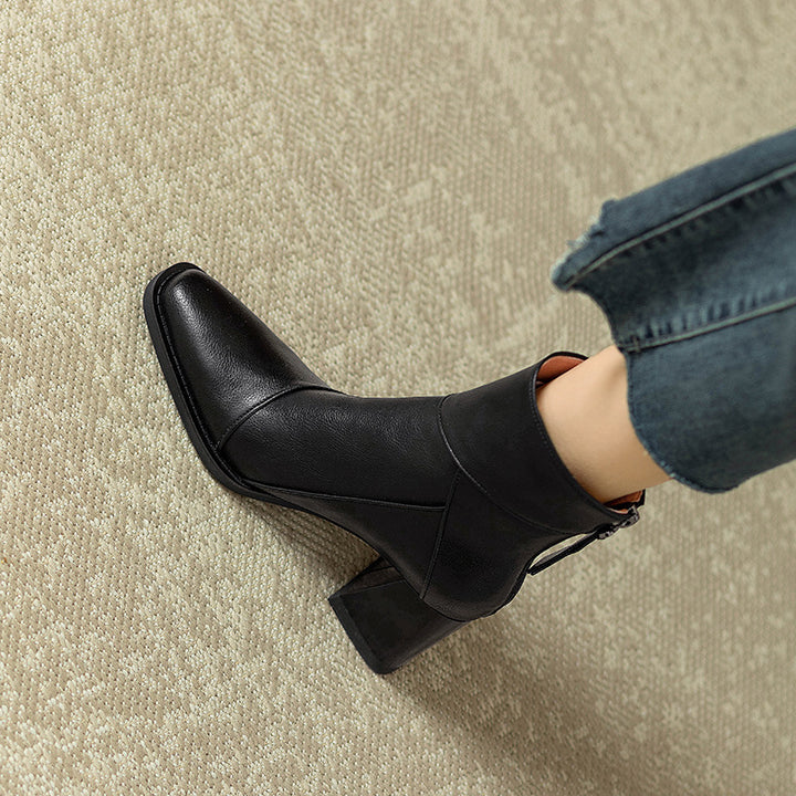 Erisen Block Heel Boots