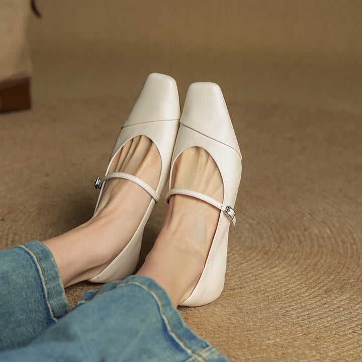 Aurette Leather Pumps