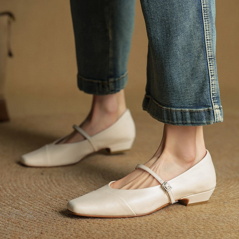 Aurette Leather Pumps