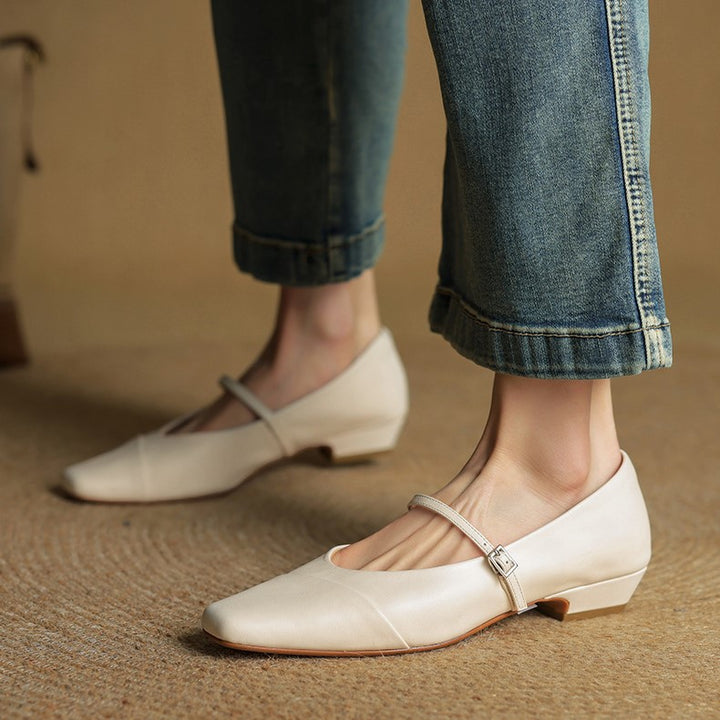 Aurette Leather Pumps