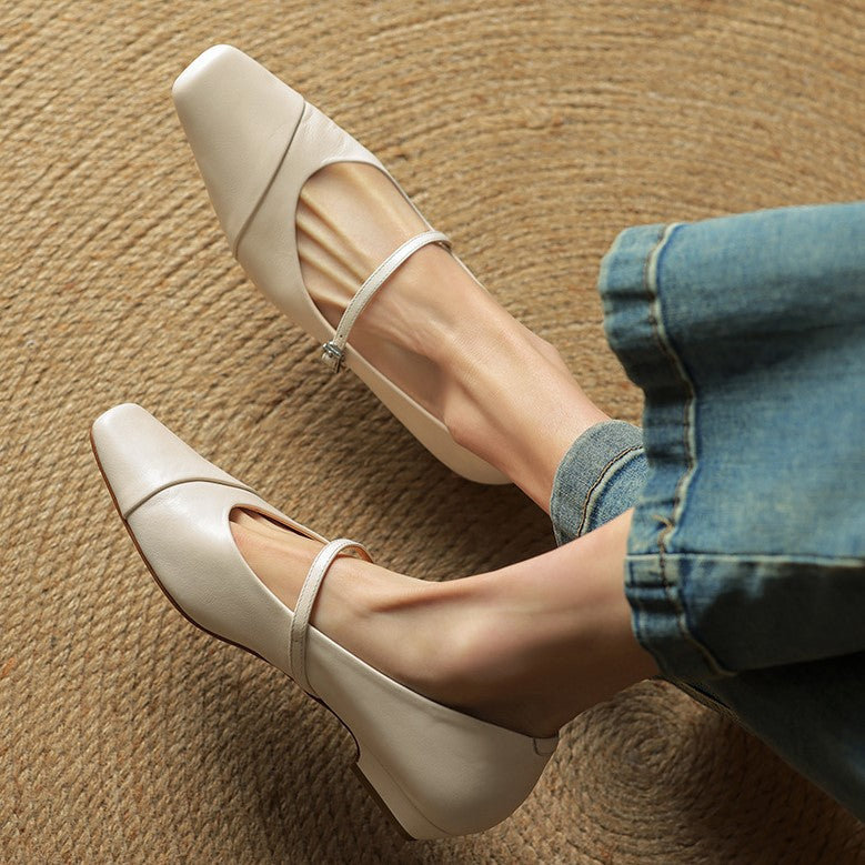 Aurette Leather Pumps