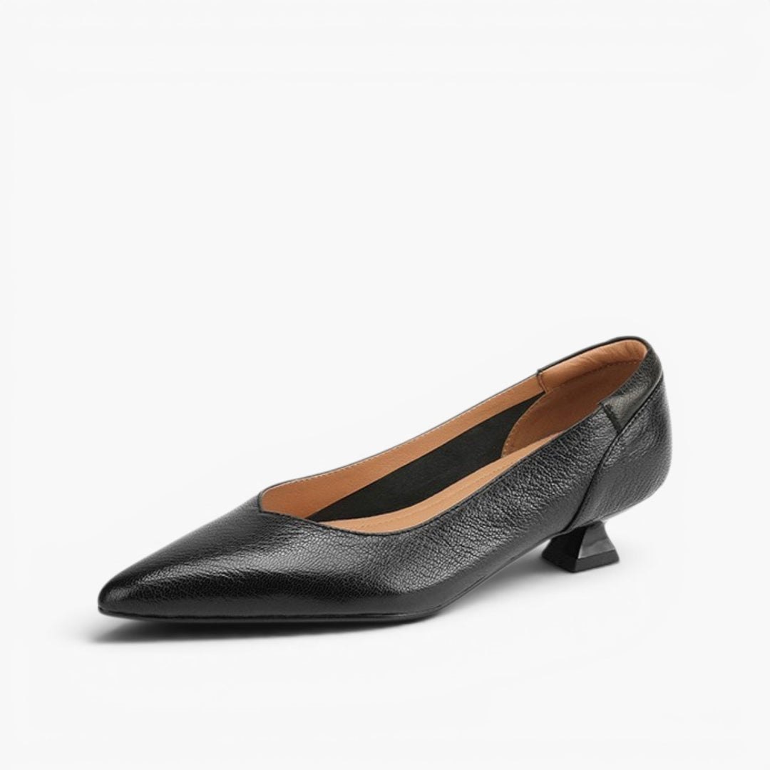 Velena Sculpted Leather Pumps