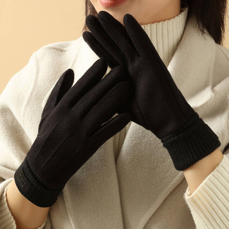 Velin Cashmere-Touch Winter Gloves