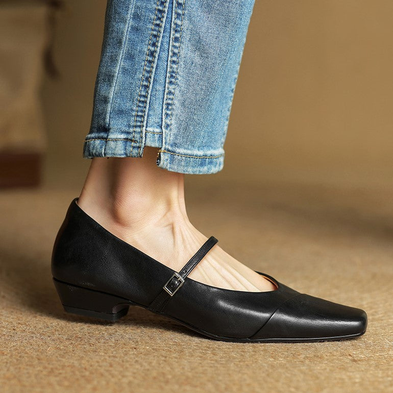 Aurette Leather Pumps