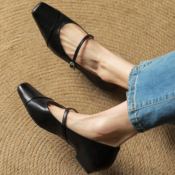 Aurette Leather Pumps