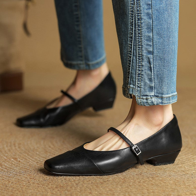 Aurette Leather Pumps