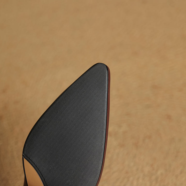 Esme Sculpt Leather Heels