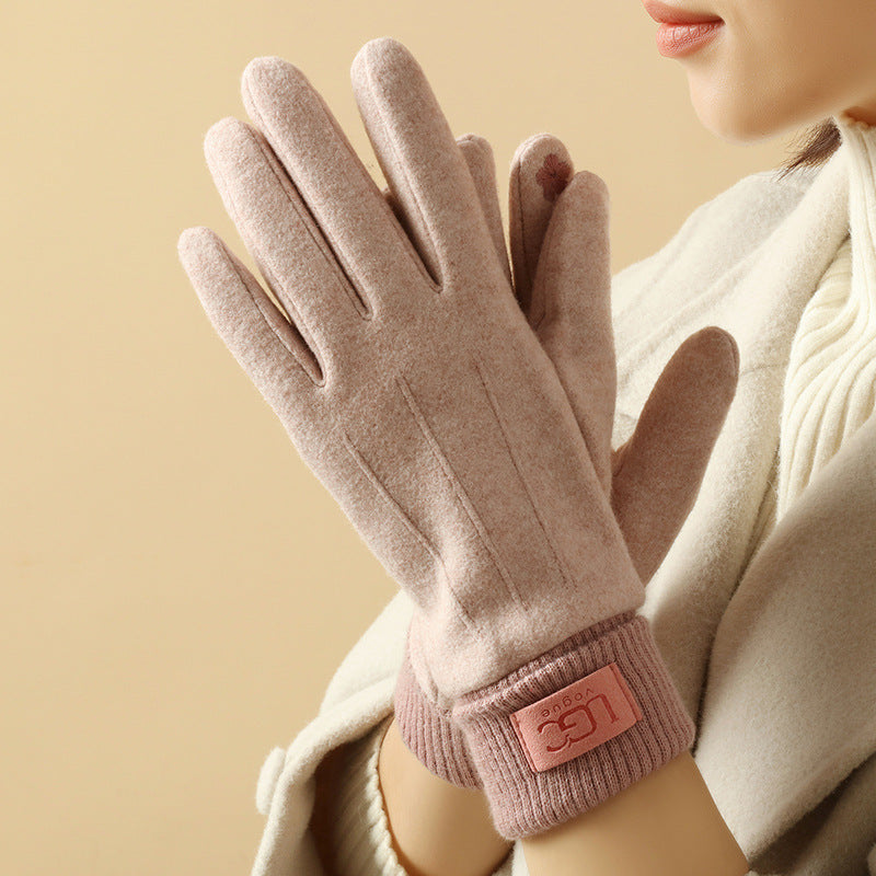 Velin Cashmere-Touch Winter Gloves
