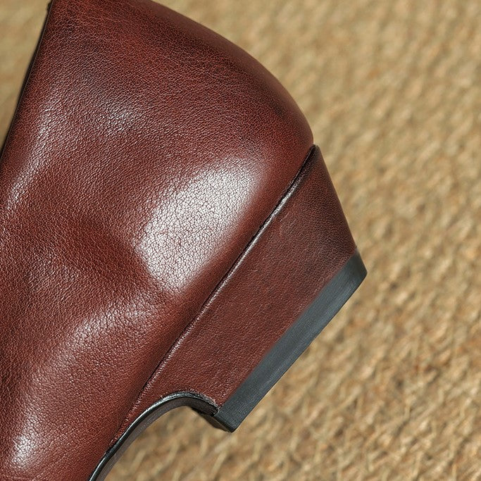 Aurette Leather Pumps