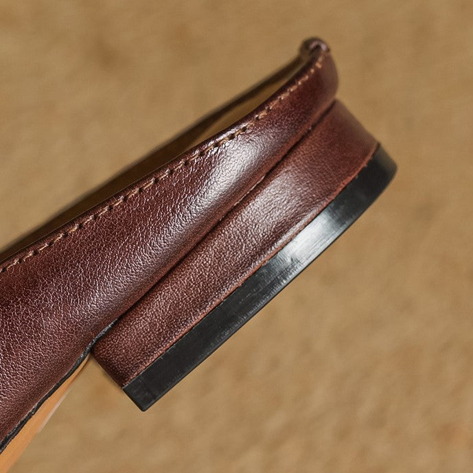 Arden Woven Leather Mules