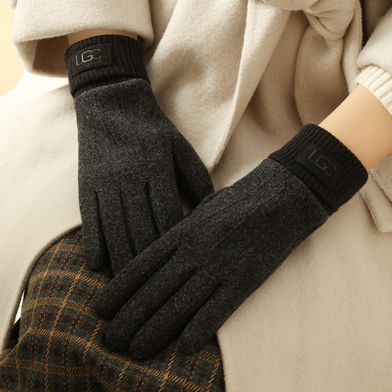 Velin Cashmere-Touch Winter Gloves
