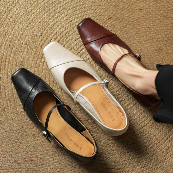 Aurette Leather Pumps