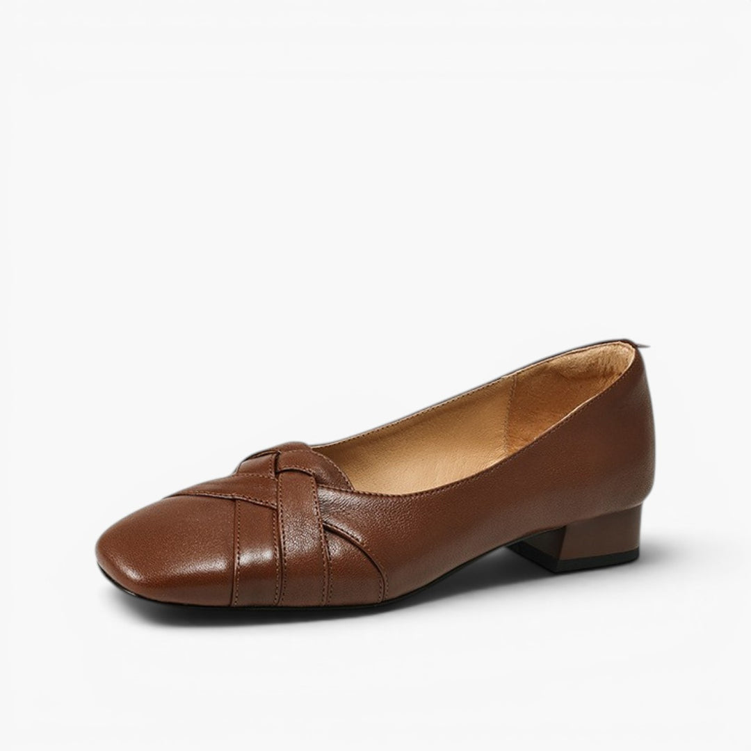Eloura Woven Leather Flats