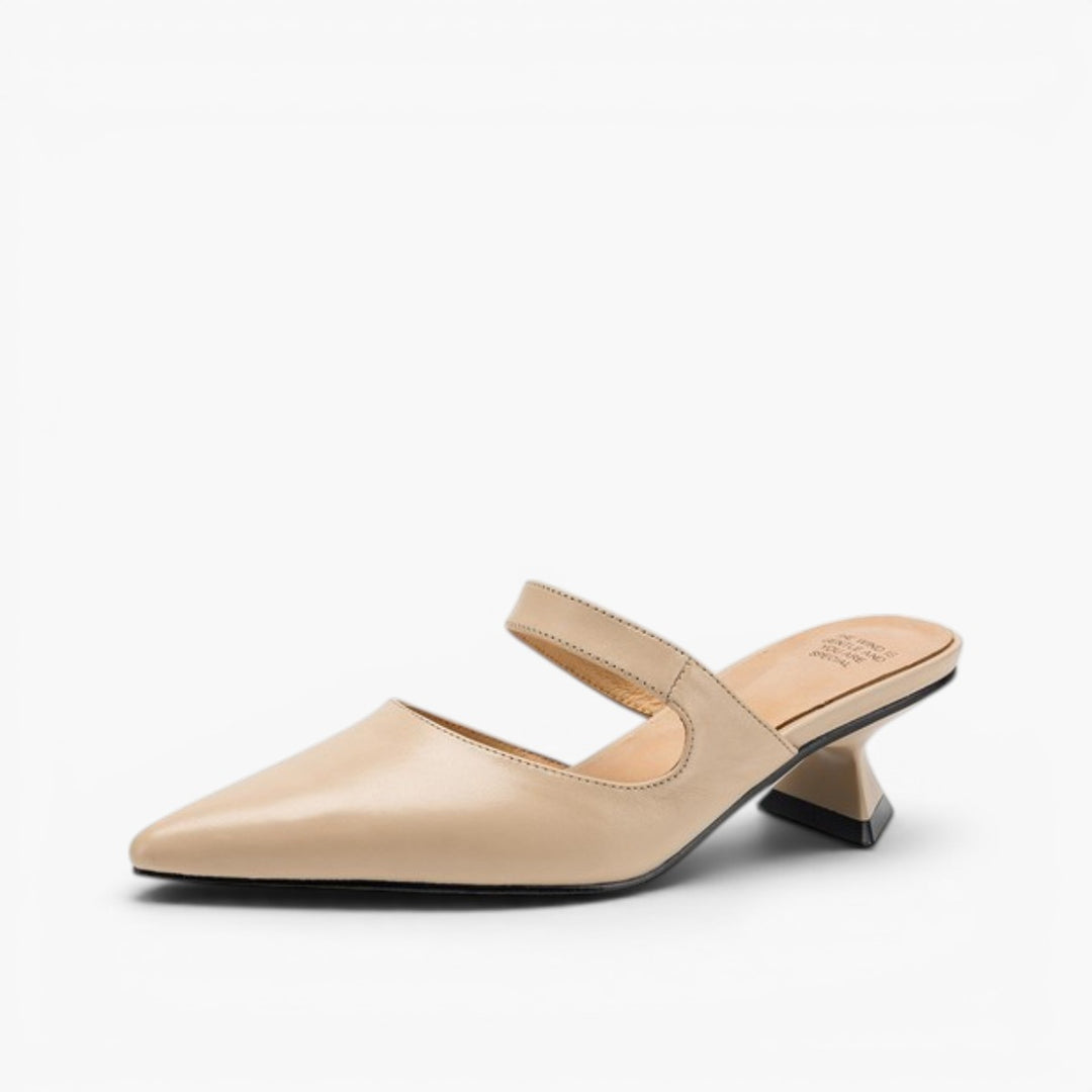 Elvaré Strap Leather Mules