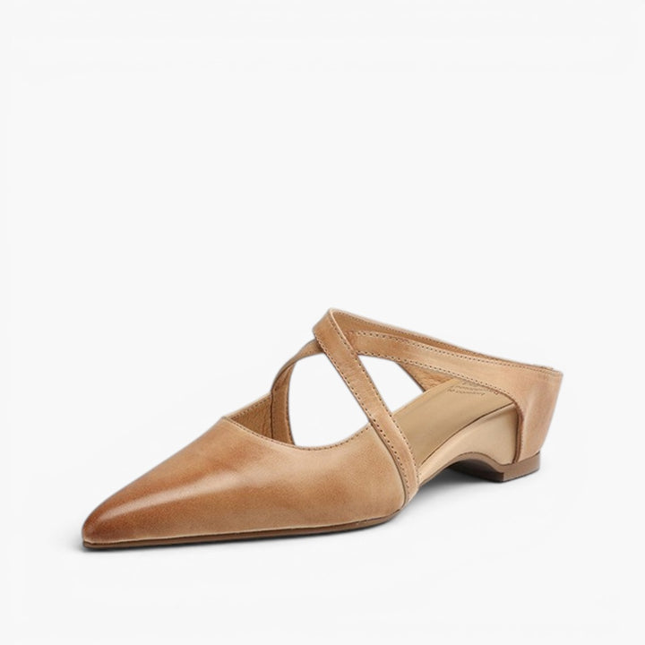 Eryne Leather Mules
