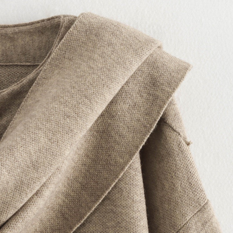 Selene Asymmetric Knit Cardigan