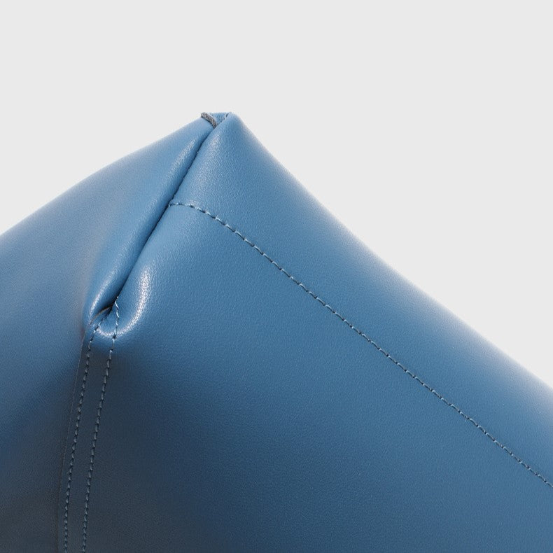 Elyra Woven-Handle Leather Hobo Tote