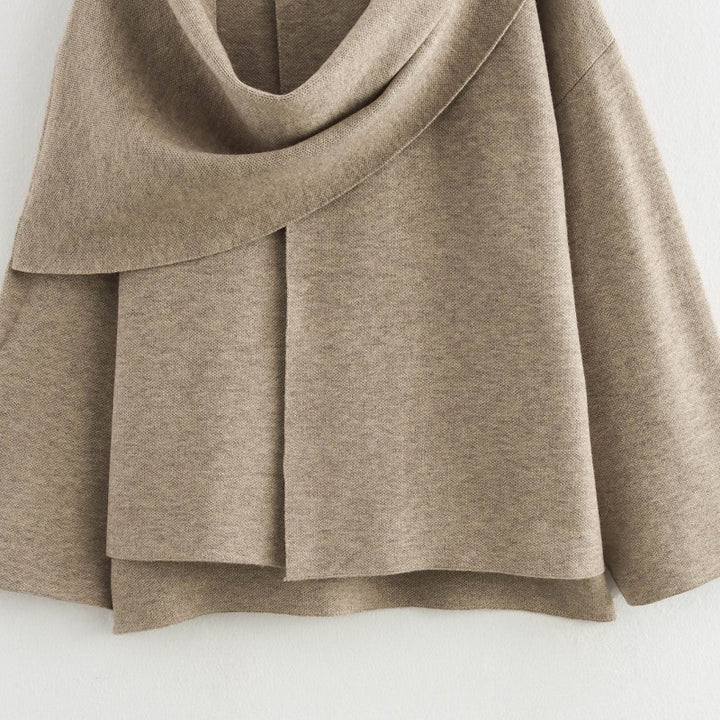 Selene Asymmetric Knit Cardigan