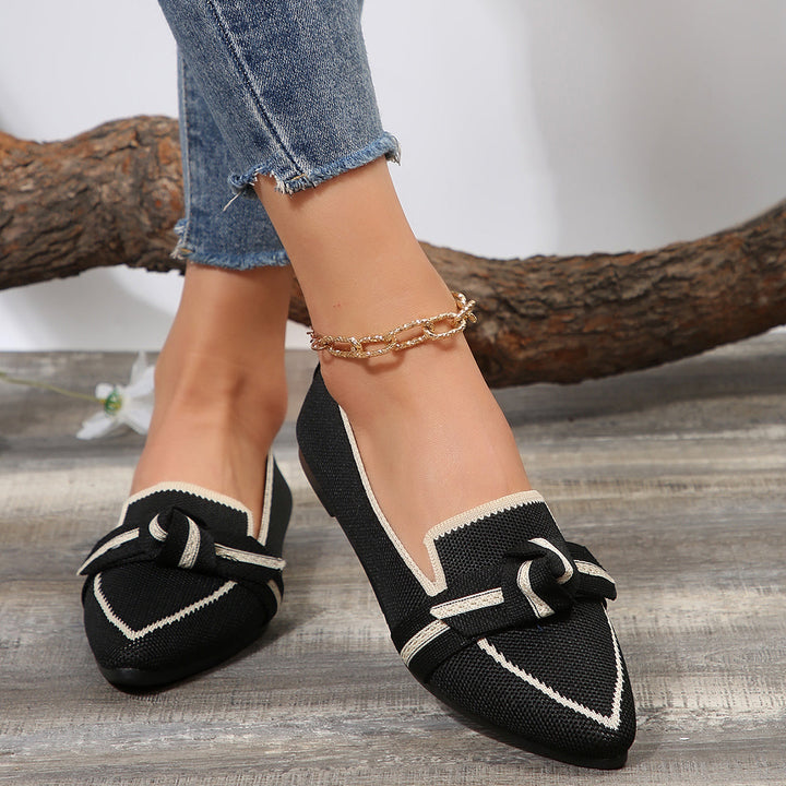 Averly Woven Pointed Flats