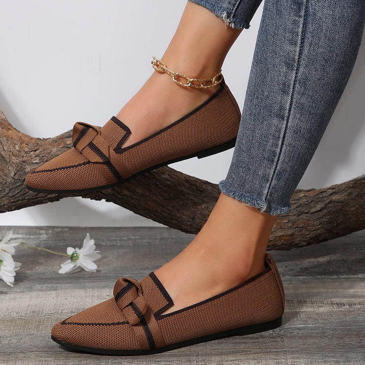 Averly Woven Pointed Flats