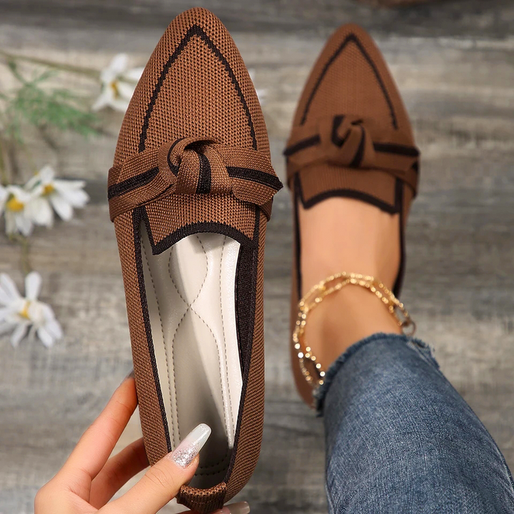 Averly Woven Pointed Flats