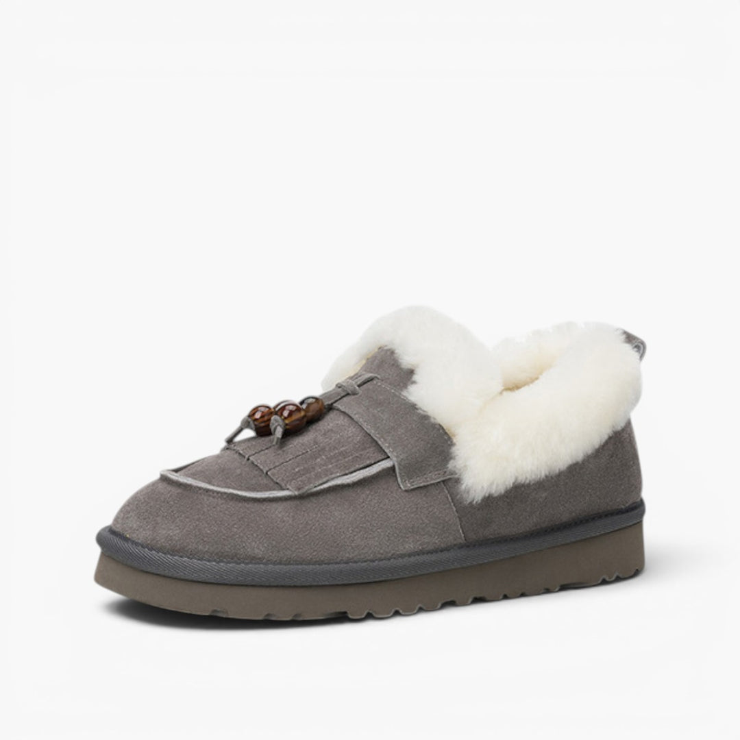 Marsett Shearling Suede Loafers