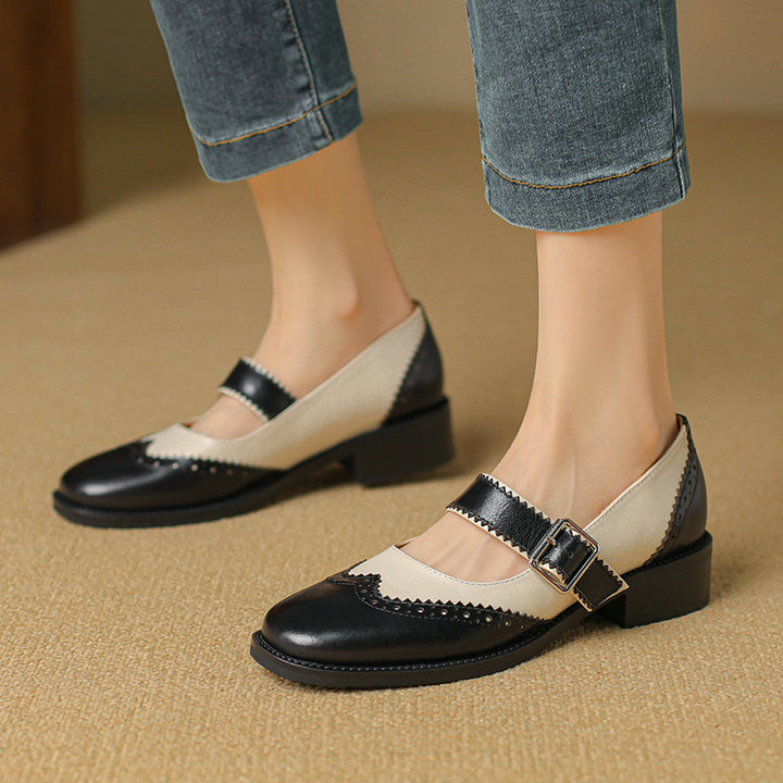 Morren Leather Mary Janes