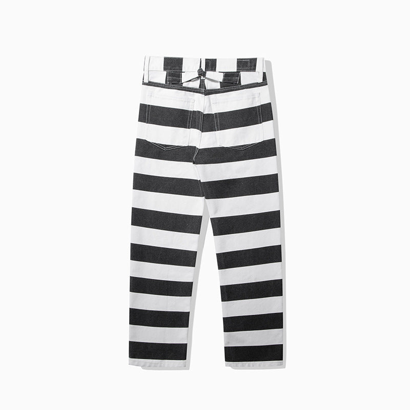 Barlow Heavy Canvas Stripe Pants