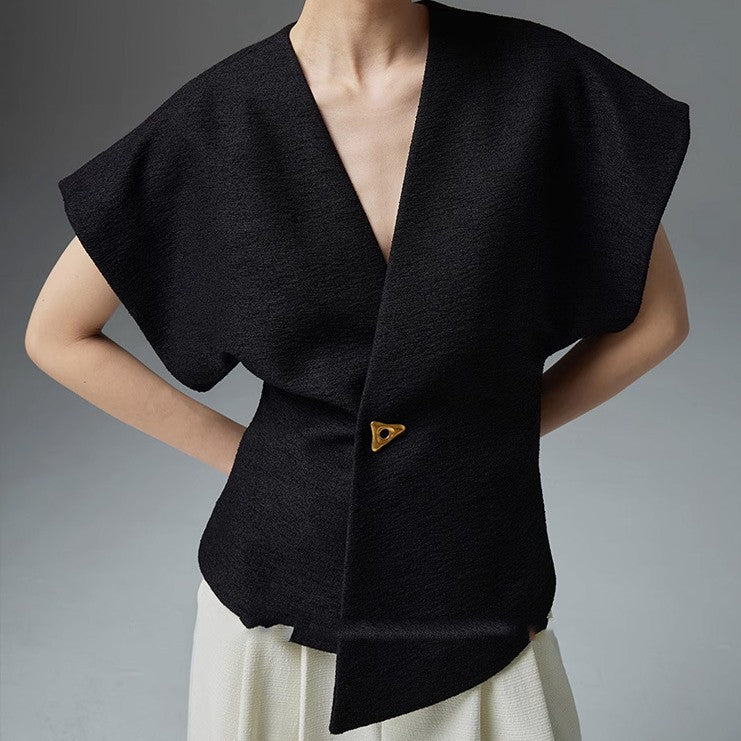 Soren Asym Blazer Vest