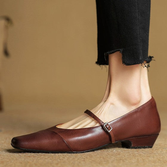 Aurette Leather Pumps