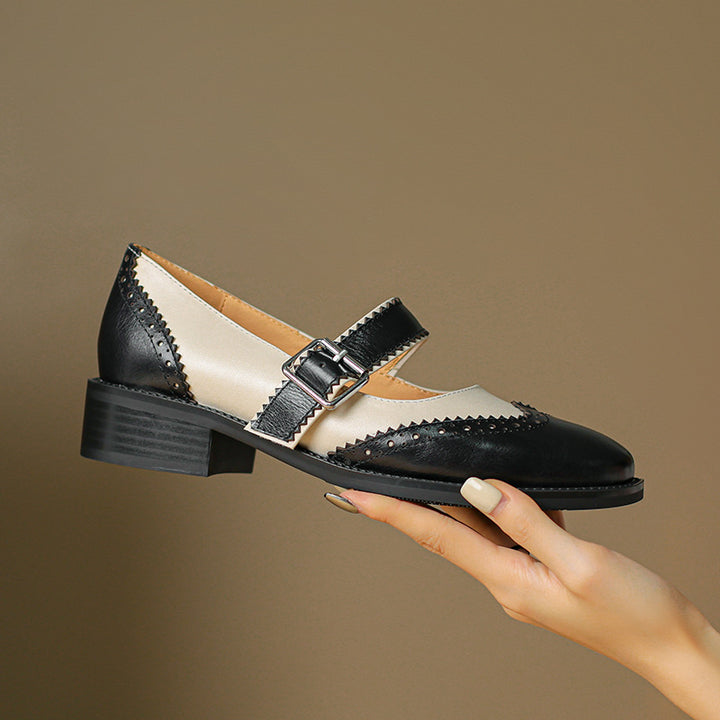 Morren Leather Mary Janes