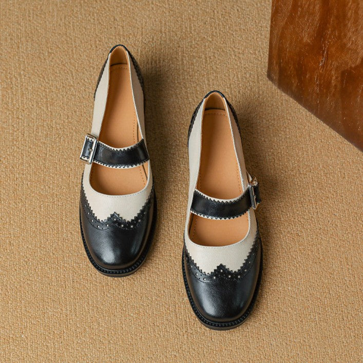 Morren Leather Mary Janes
