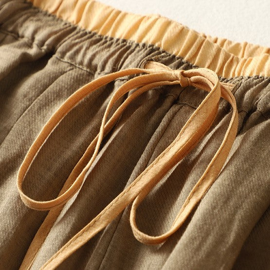 Evara Textured Harem Pants