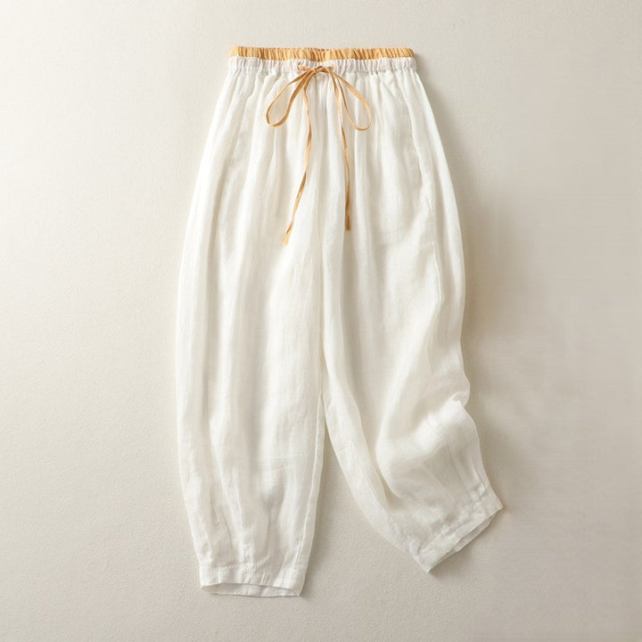 Evara Textured Harem Pants